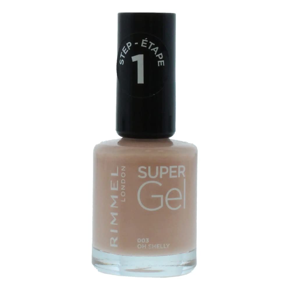 Rimmel SUPER GEL 12ML NAIL POLISH OH SHELLEY 003