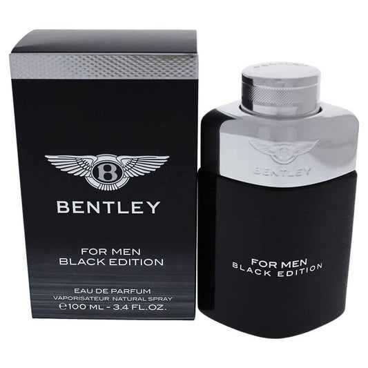 Bentley Black Edition For Men 3.4 Oz Edp Spray, Multicoloured, 100 millilitre, (Pack of 1)