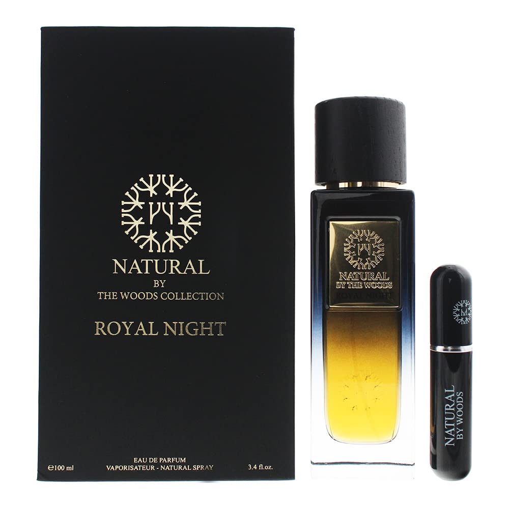 Natural by The Woods Collection Royal Night 2 Piece Eau De Parfum 100ml Eau De Parfum 5ml