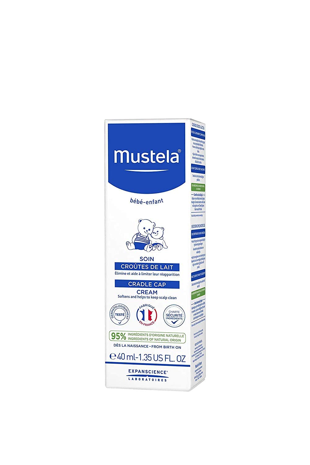 Mustela 40ml Cradle Cap Cream, 1 Count