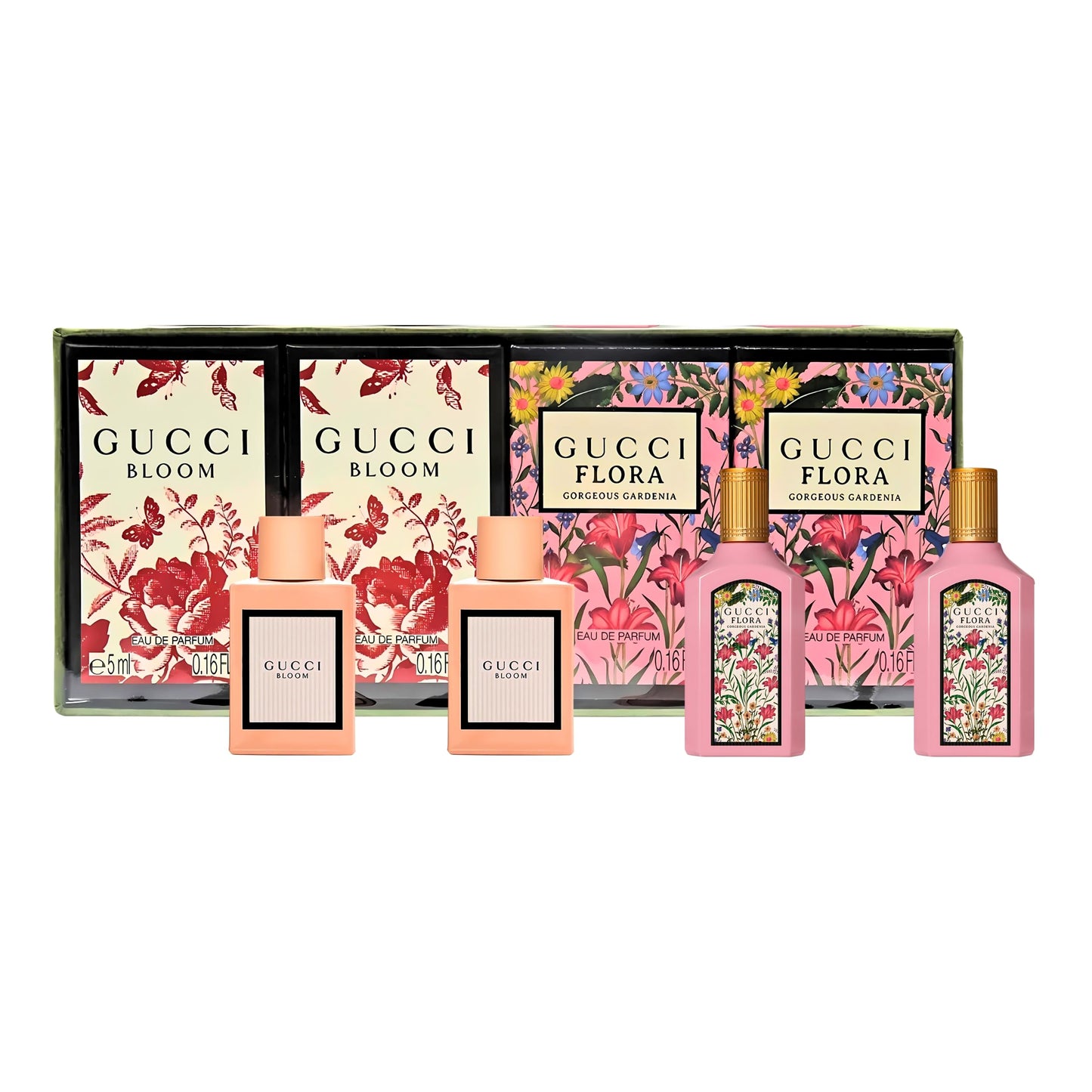 Gucci Perfumes for Women - 4 Pcs. Women's Fragrances Gift Set for Women - 2X ...